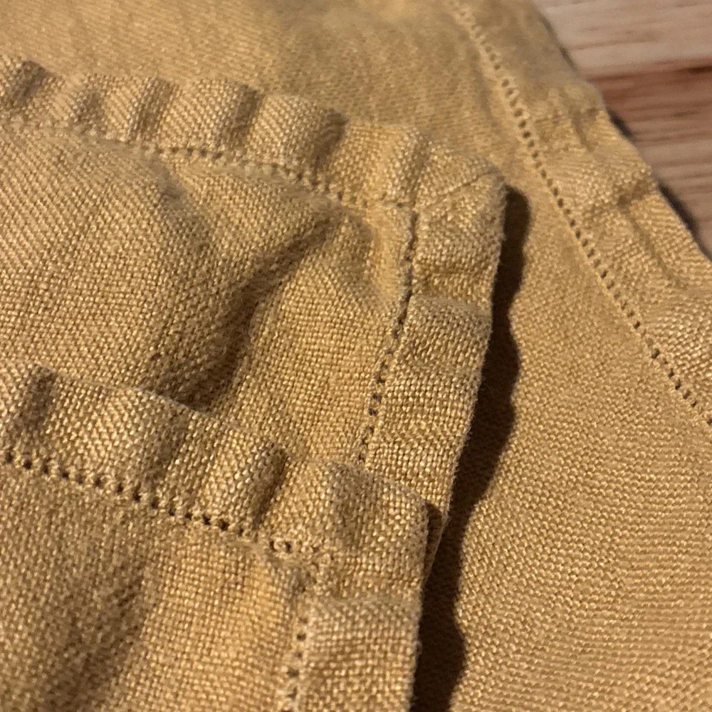 MCM Napkins Cloth Fall Yellow 60s Vintage Set Of 16, 15